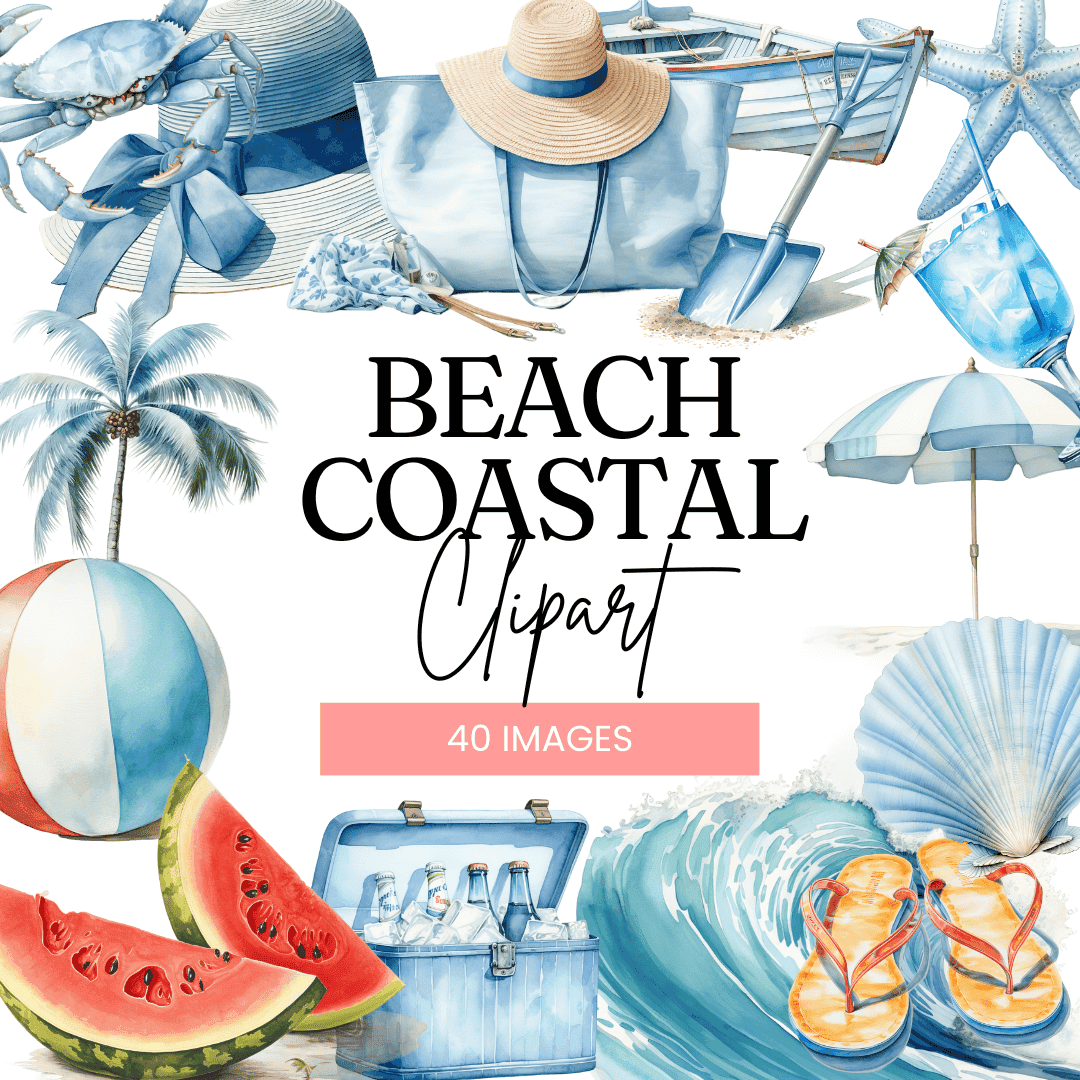 Beach Coastal Clipart