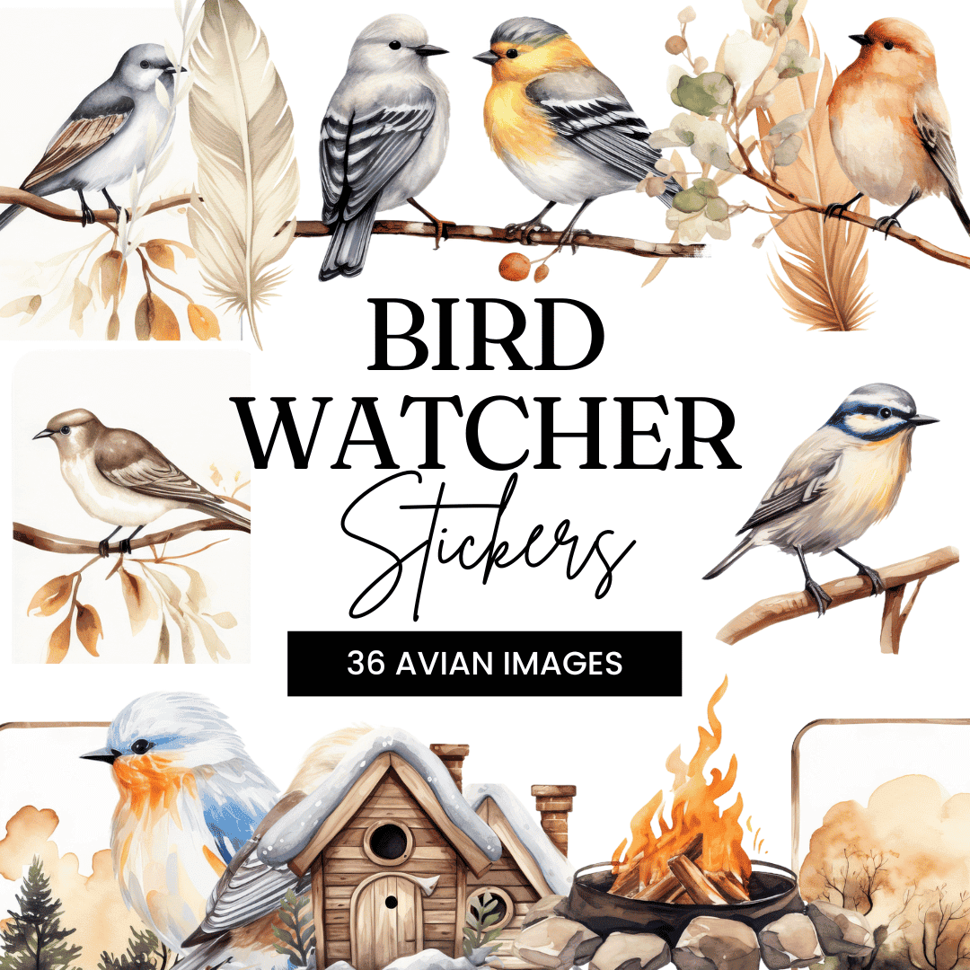 Bird Watcher Stickers