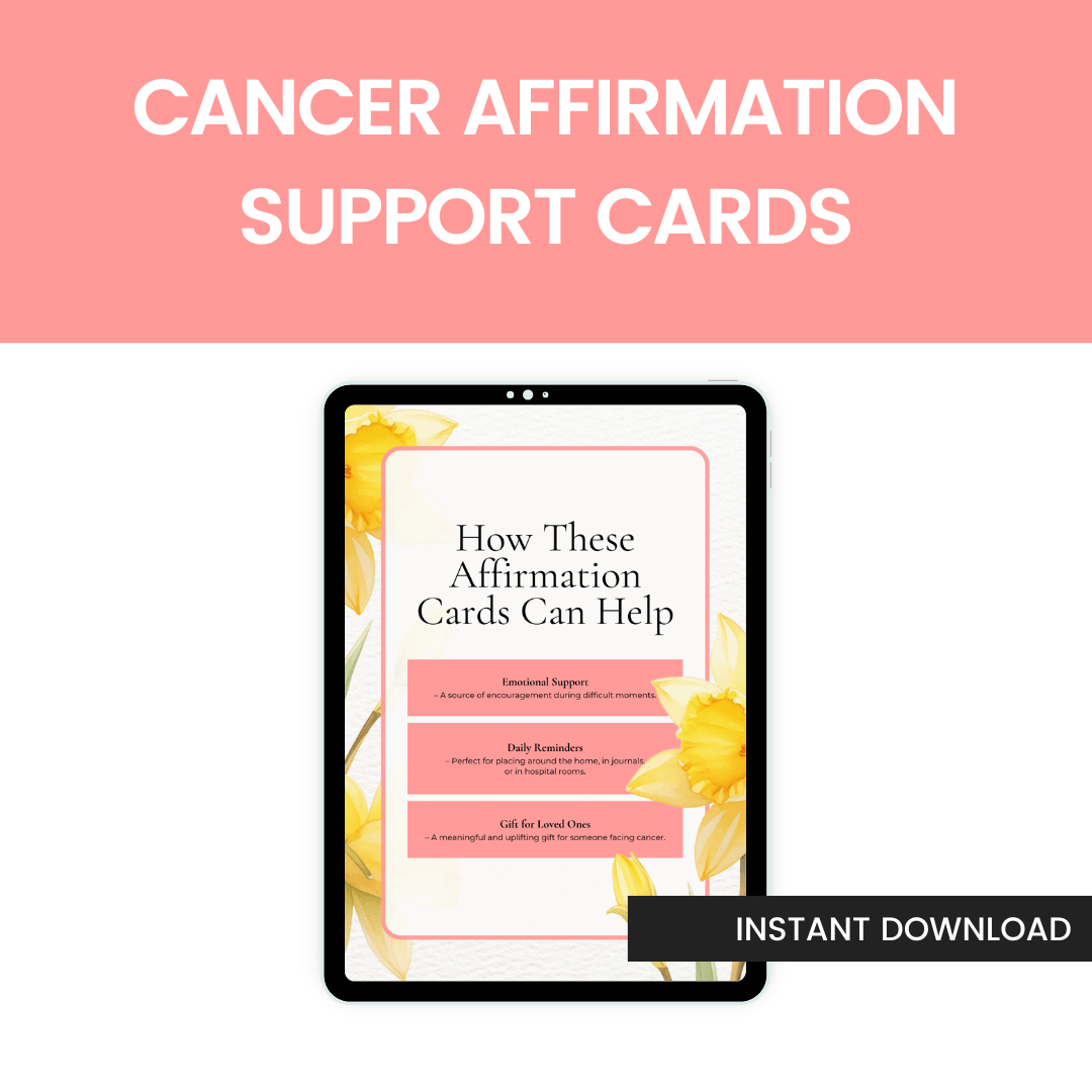 Cancer Affirmation Support Cards