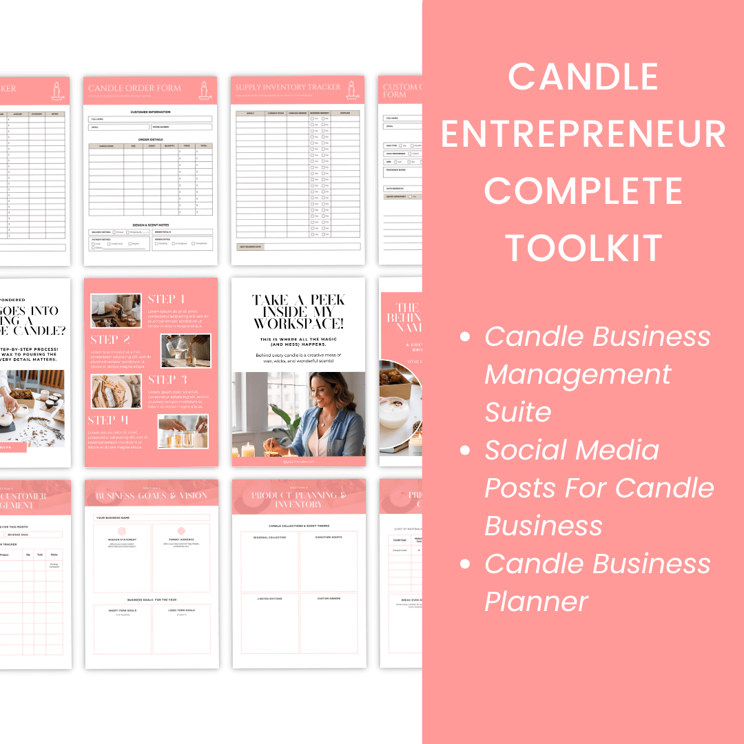 Candle Entrepreneur Complete Toolkit