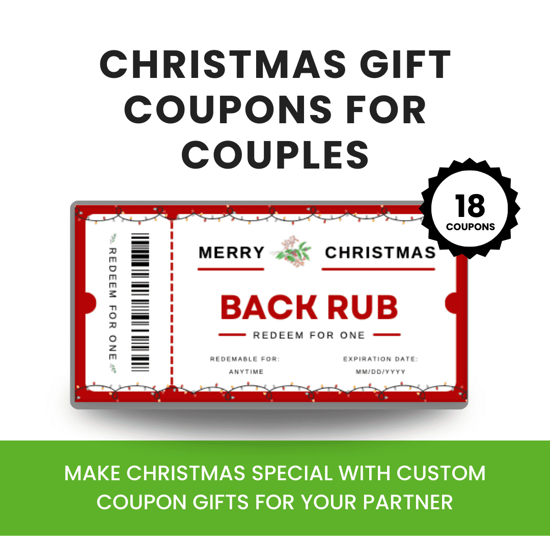 Christmas Gift Coupons For Couples