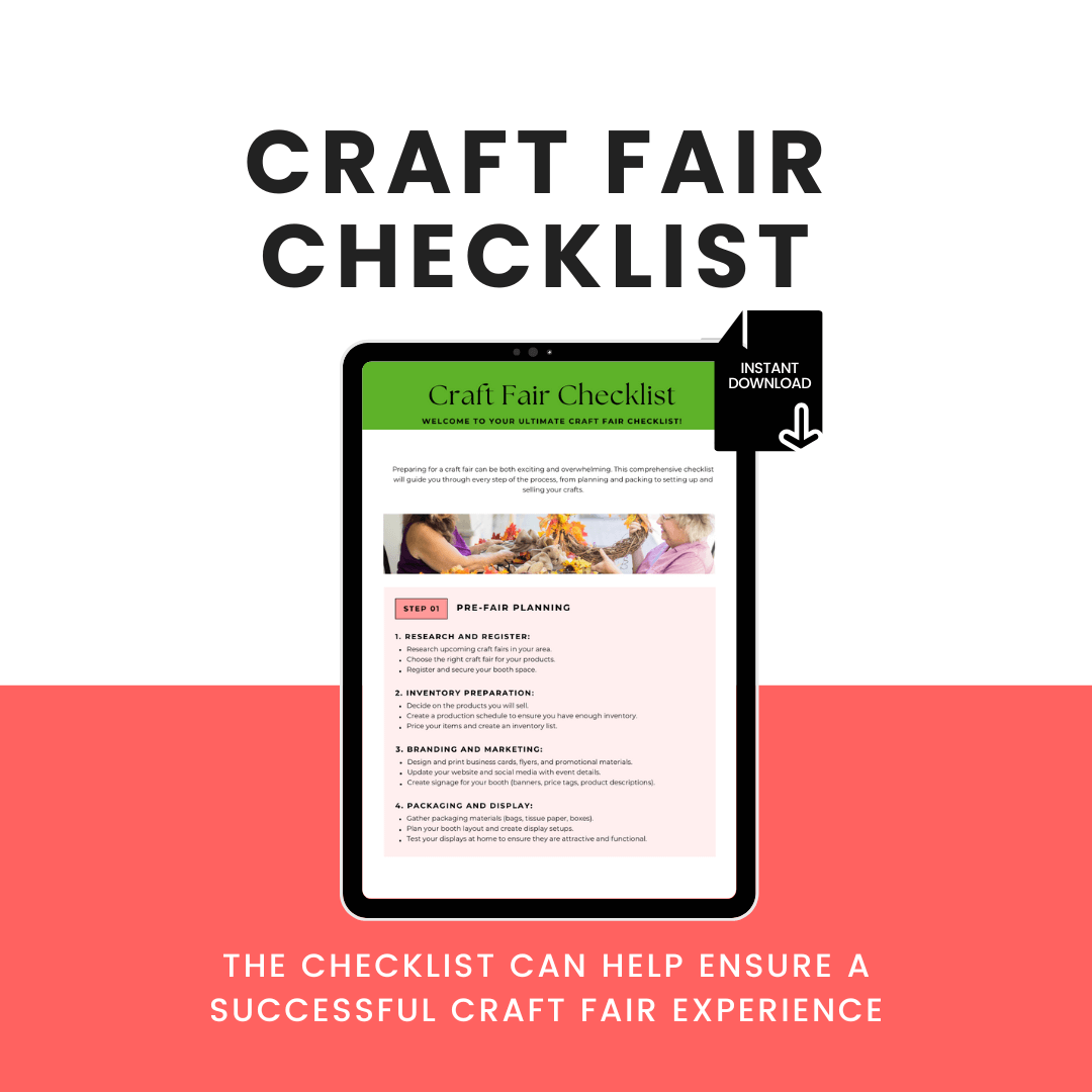 Craft Fair Checklist