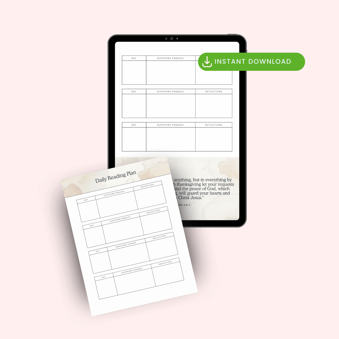 Daily Bible Study Planner Images
