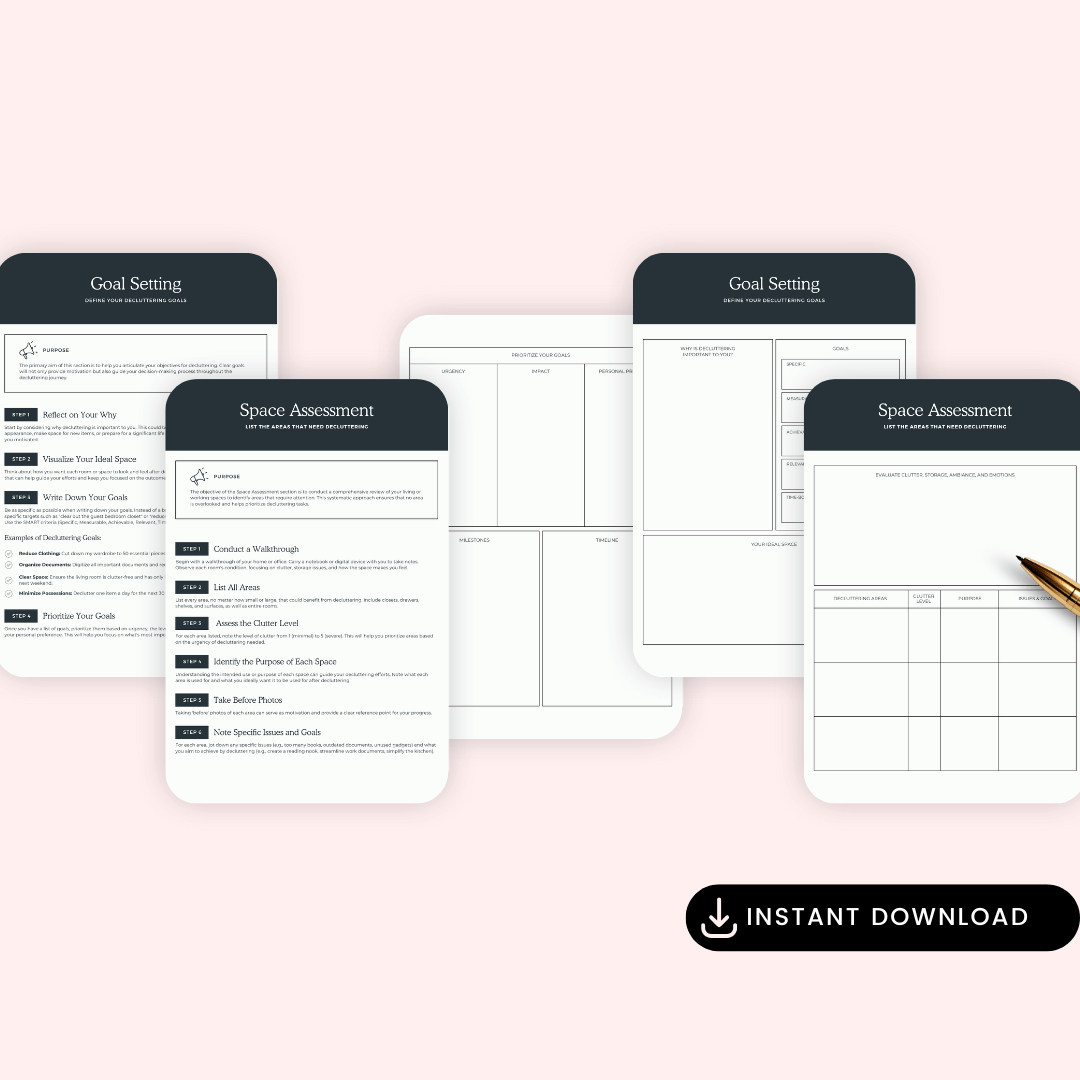 Declutter Planner Images