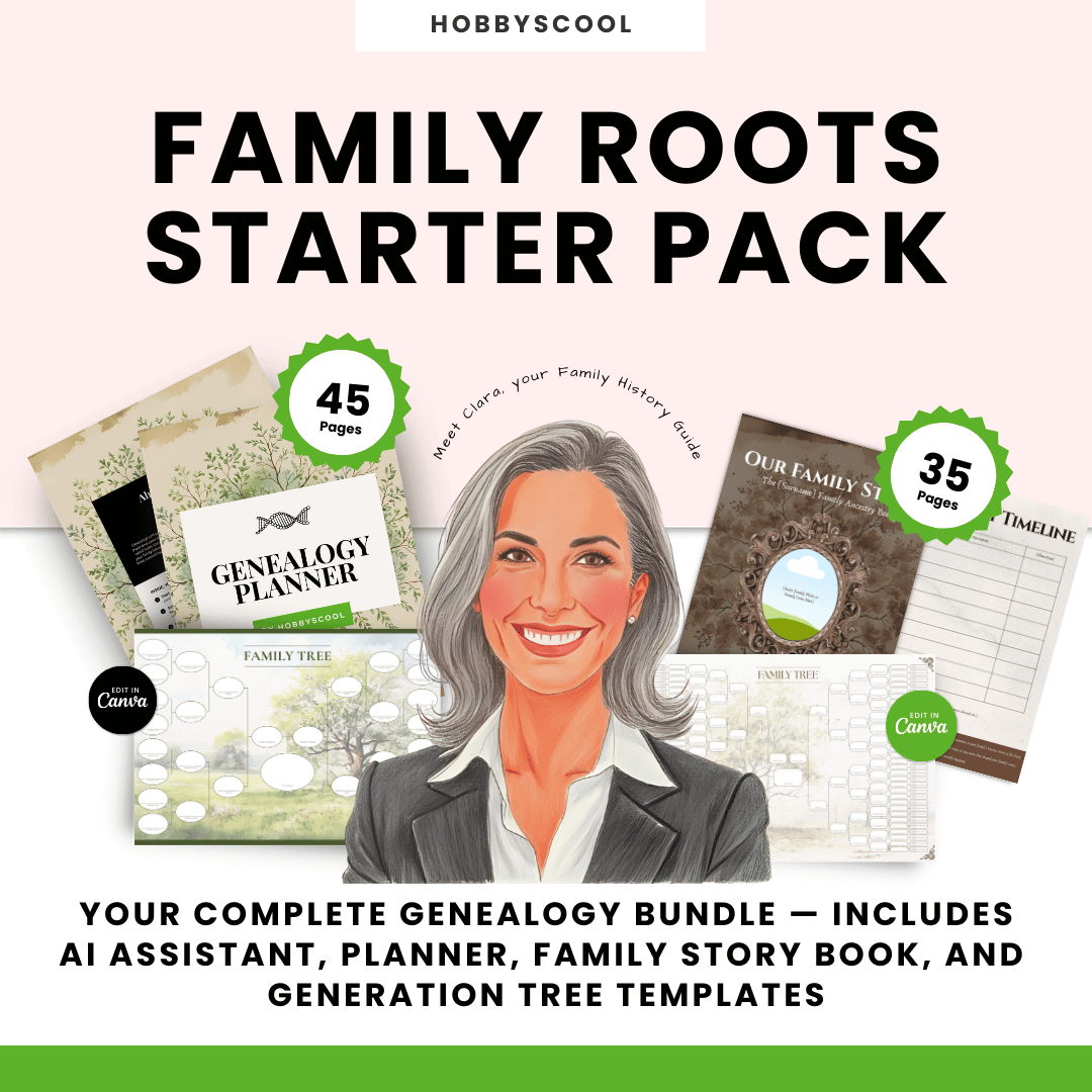 Picture of Family Roots Starter Pack Your Complete Genealogy Bundle