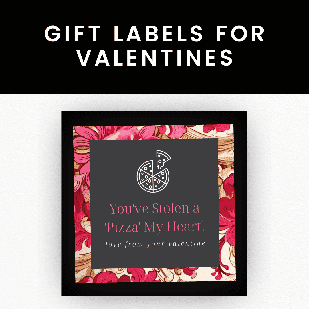 Gift Labels For Valentines