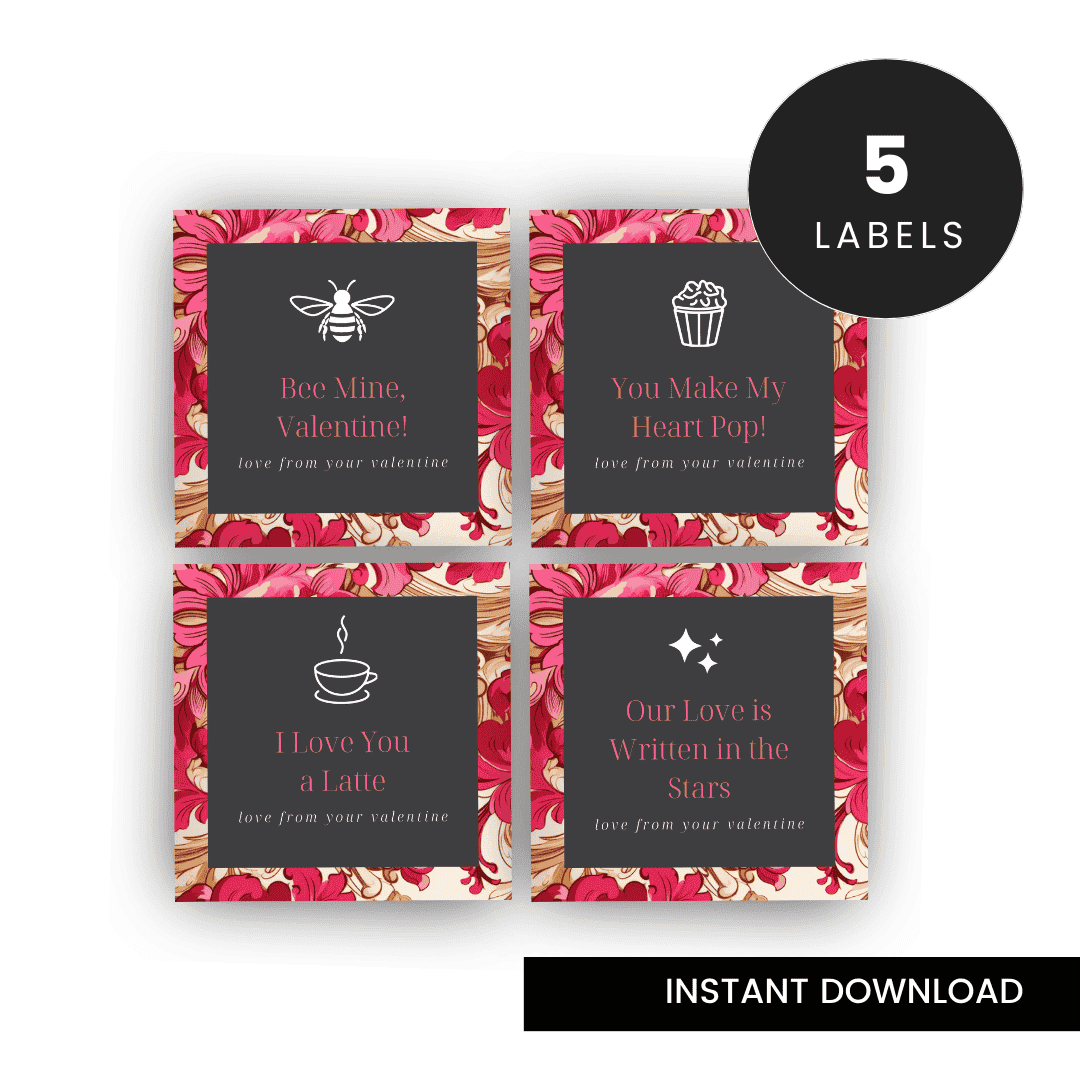 Gift Labels For Valentines Images
