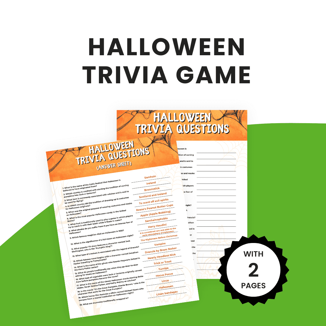 Halloween Trivia Game