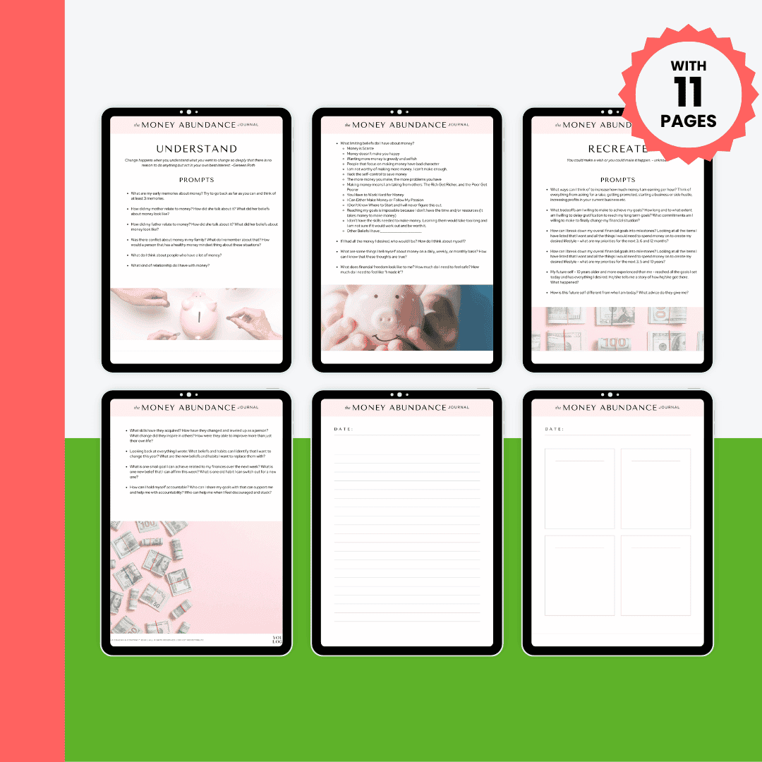 Money Abundance Journal HobbyScool