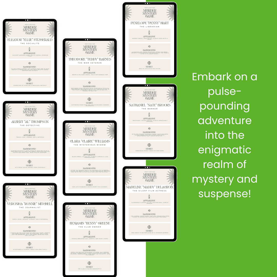 Murder Mystery Game HobbyScool