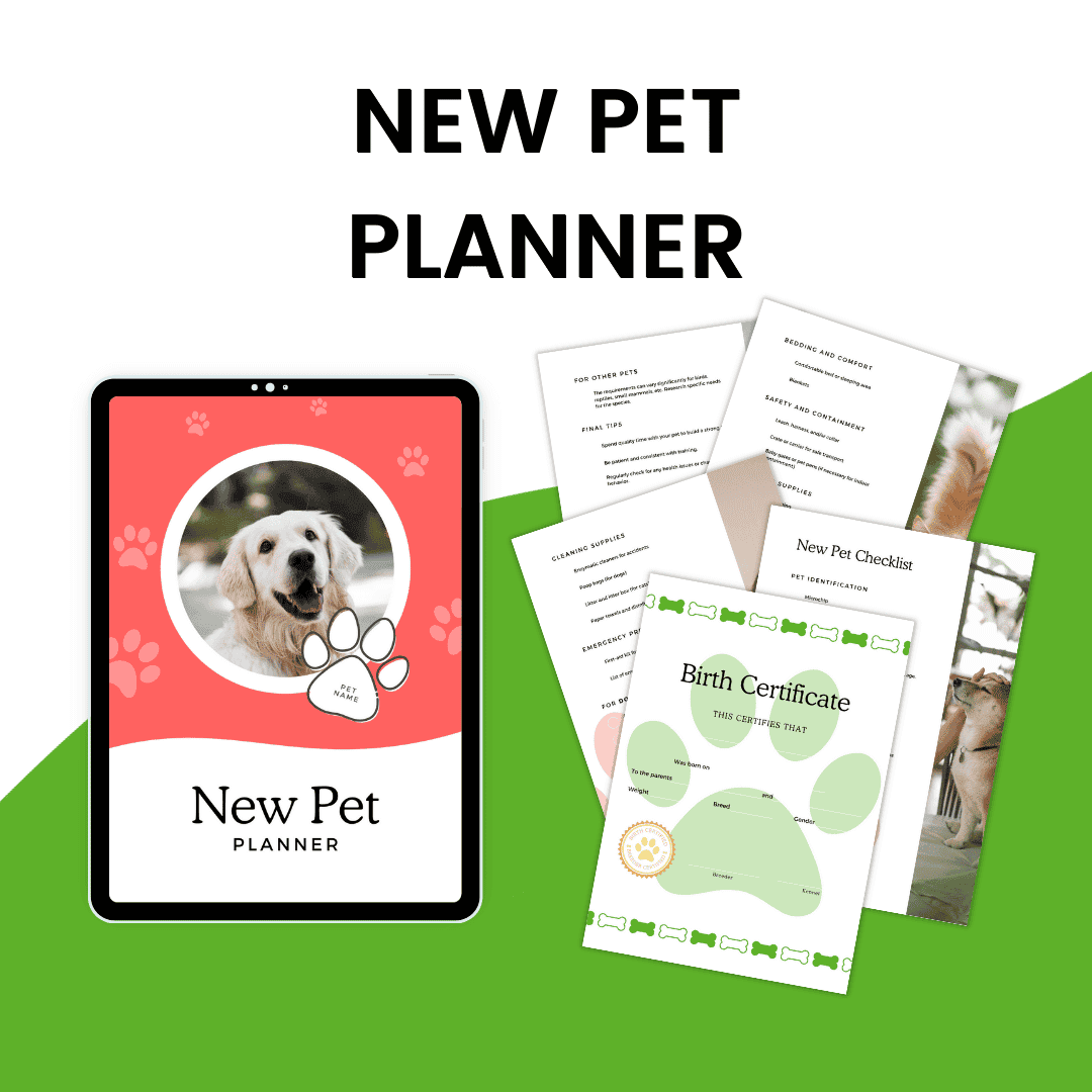 New Pet Planner