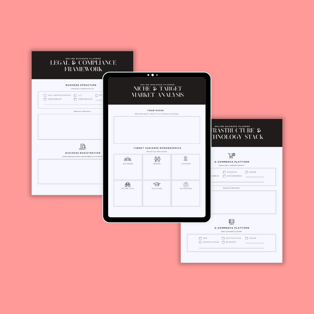 Online Business Planner Images