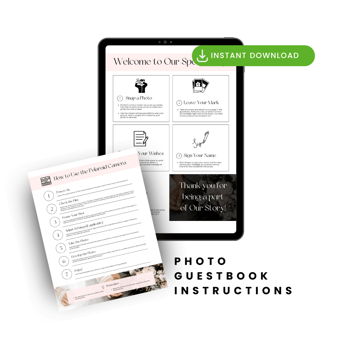 Photo Guestbook Templates