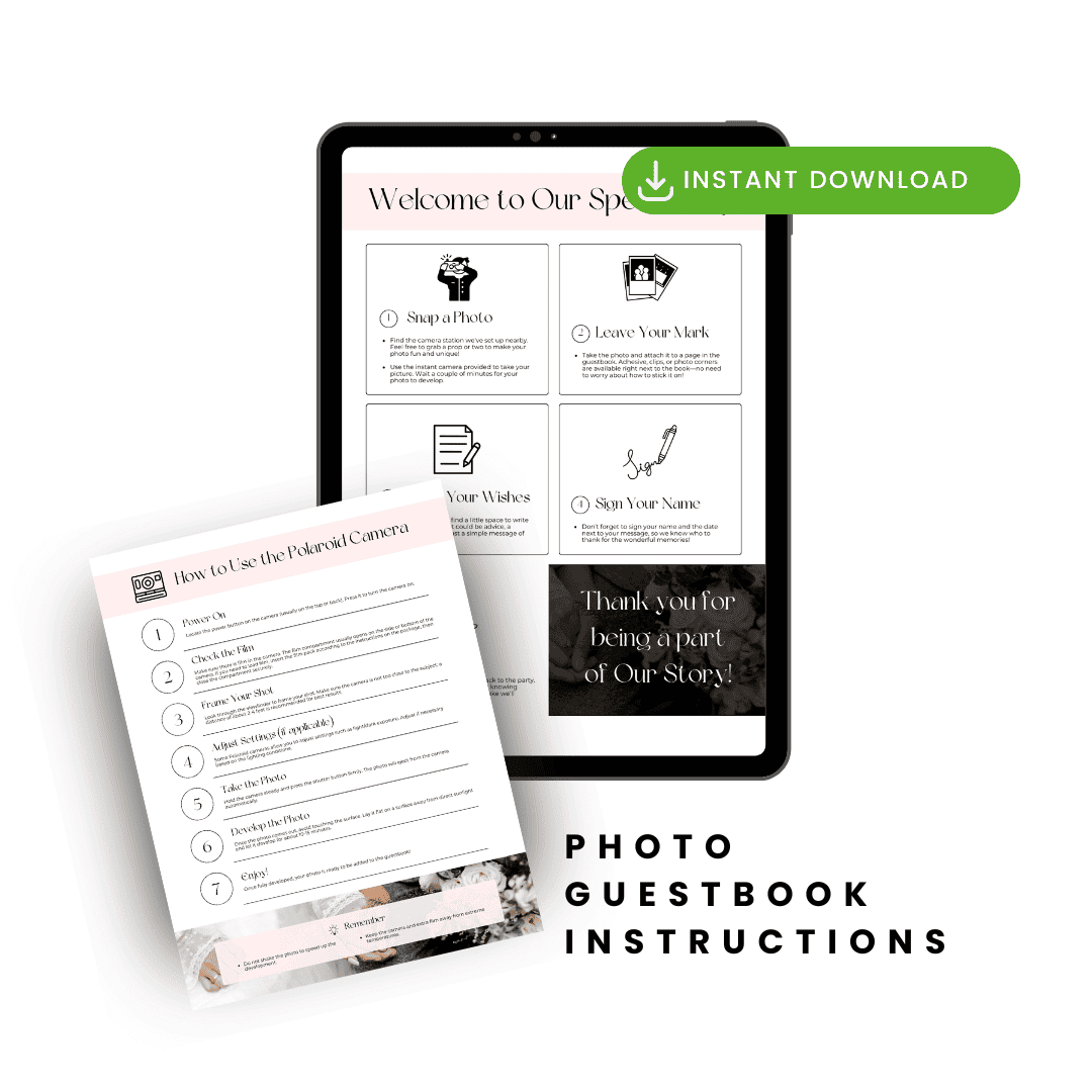 Photo Guestbook Templates