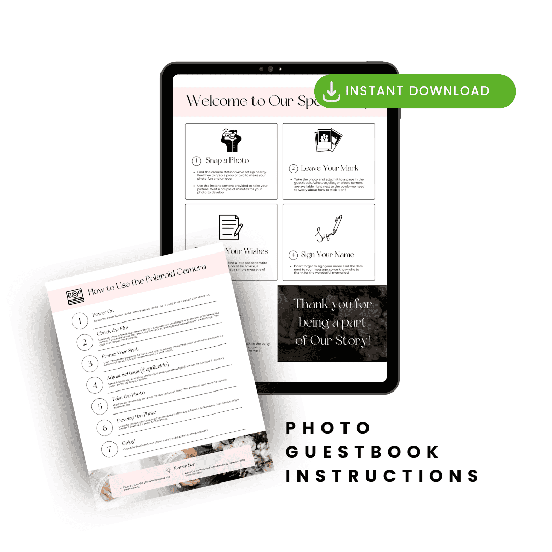 Photo Guestbook Templates