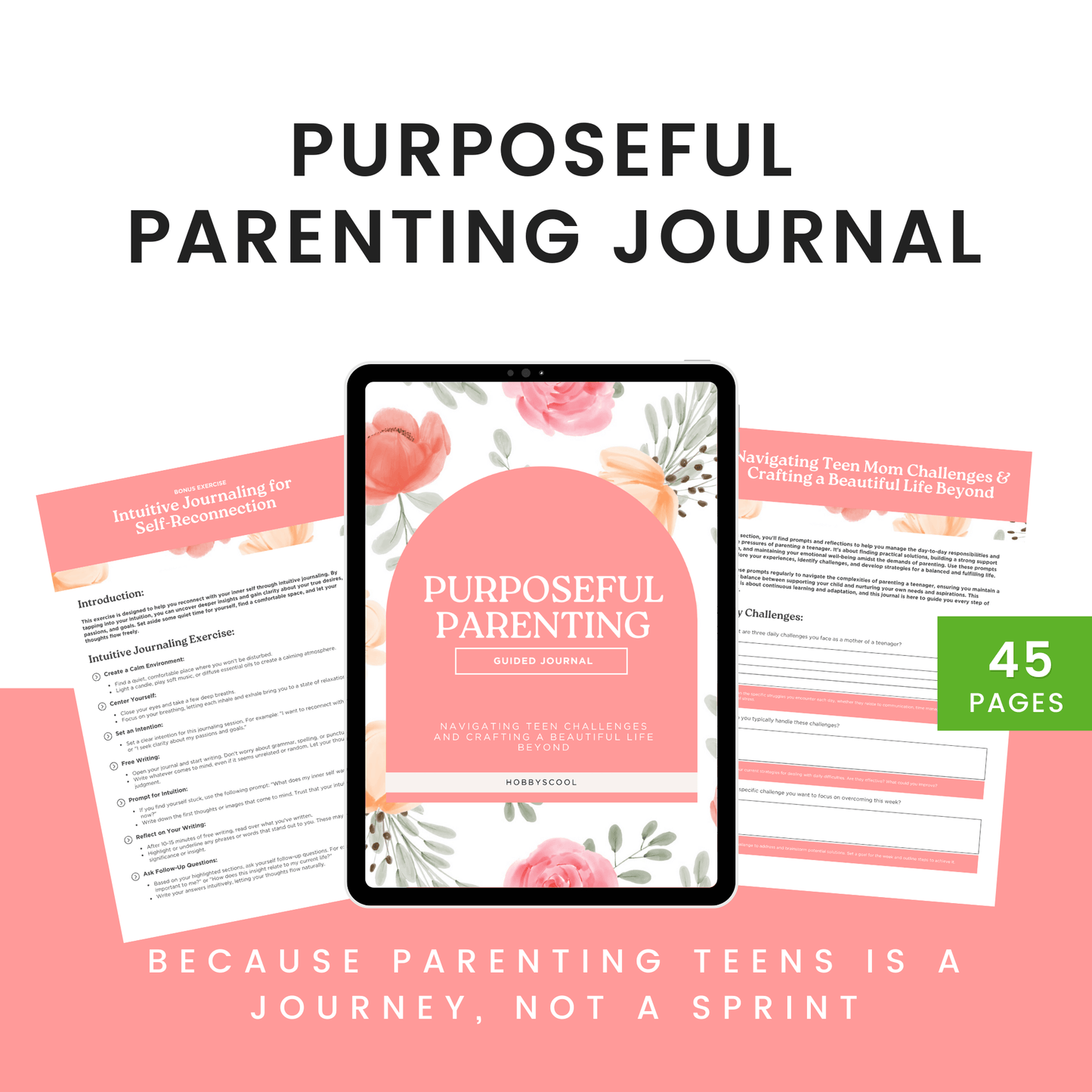 Purposeful Parenting Mom Of Teens Journal