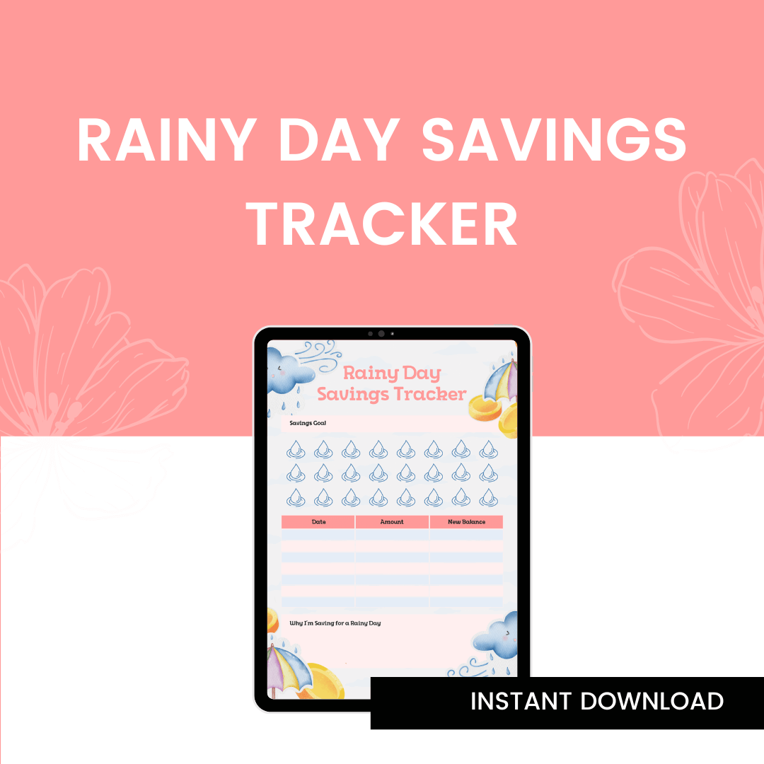 Rainy Day Savings Tracker