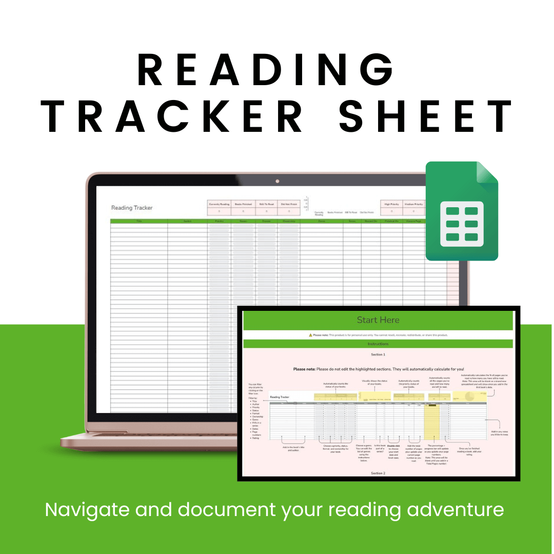 Reading Tracker Sheet