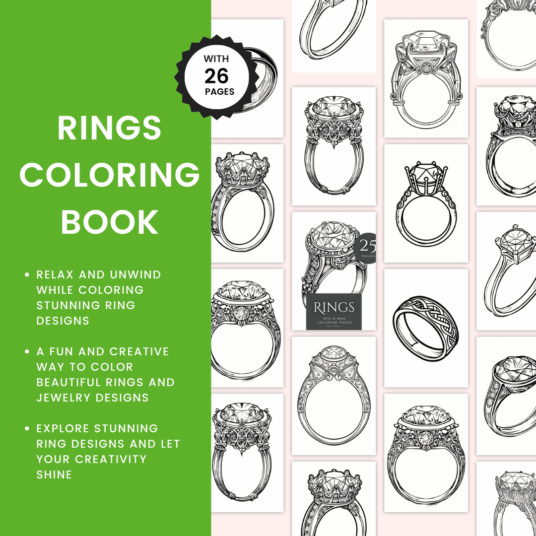 Rings Coloring Book