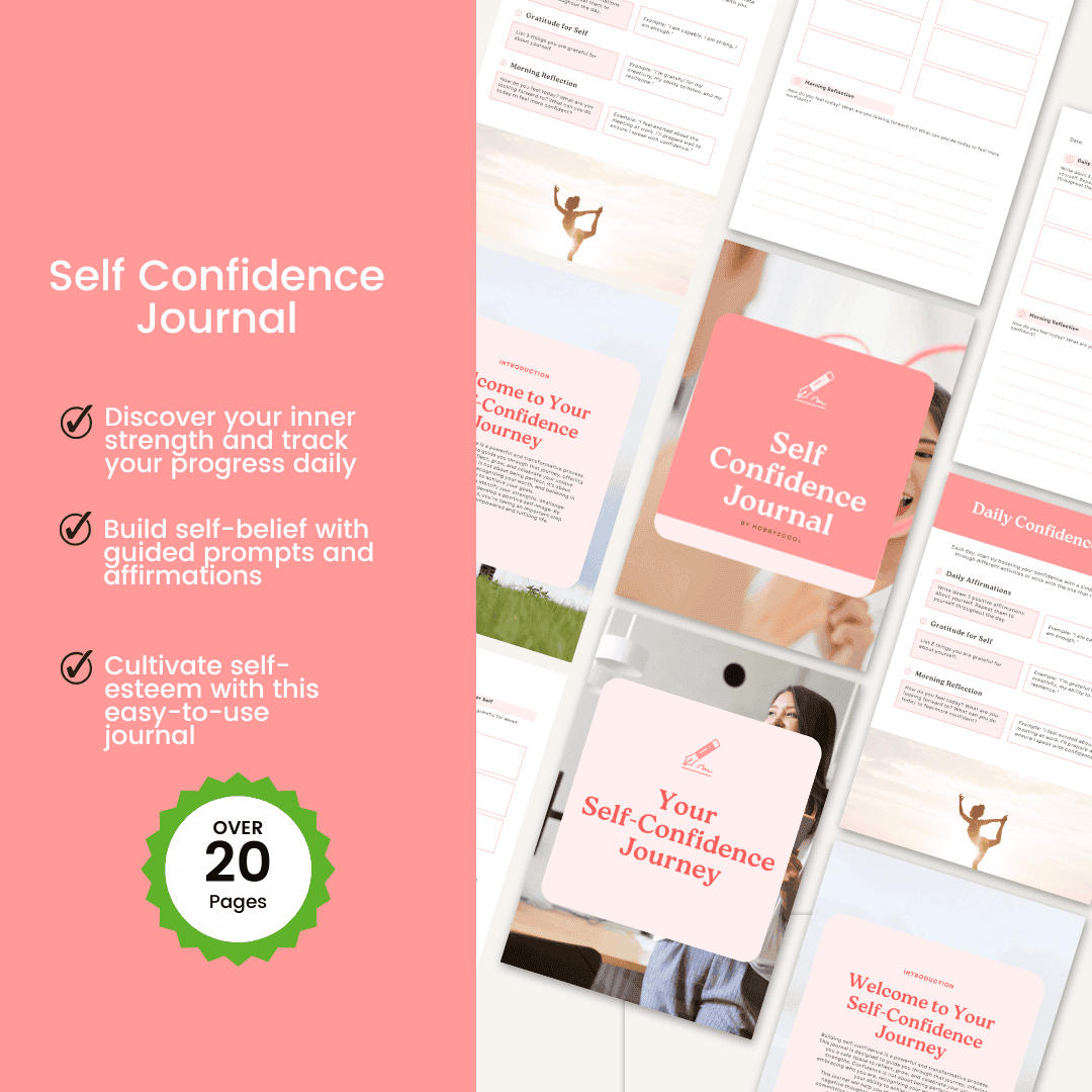 Self Confidence Journal Images