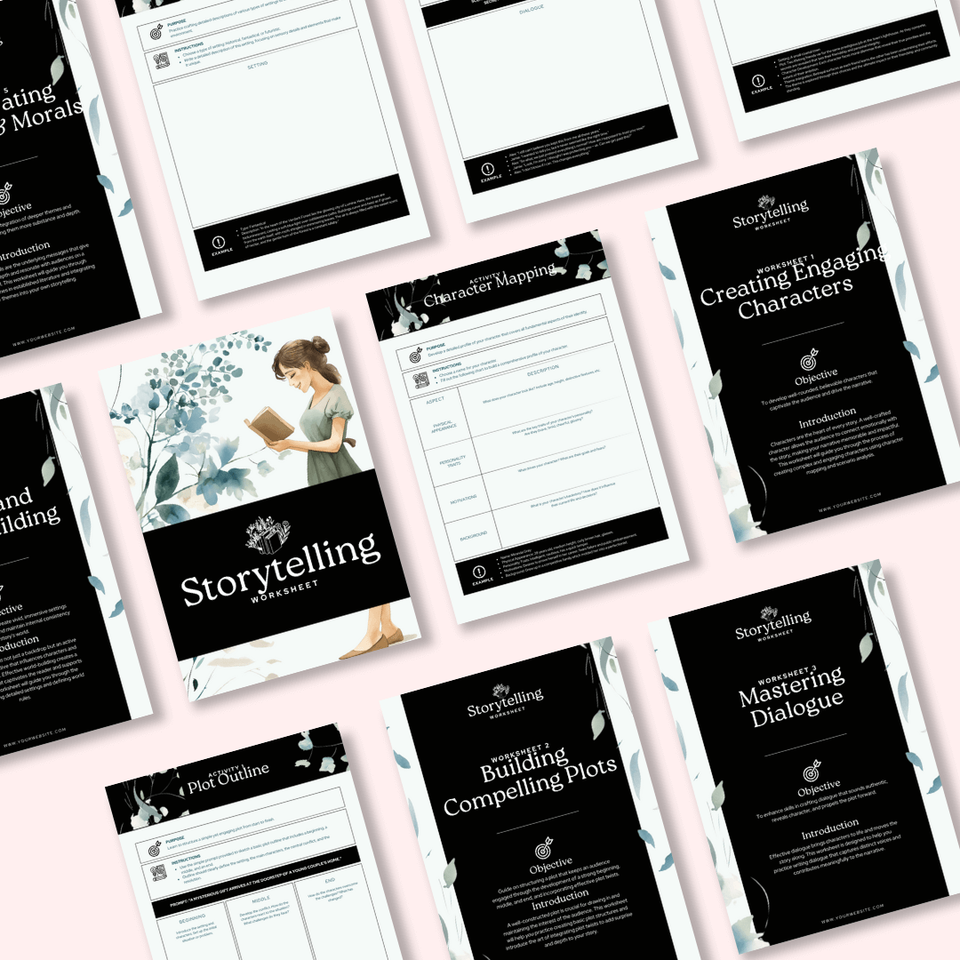 Storytelling Worksheet Images