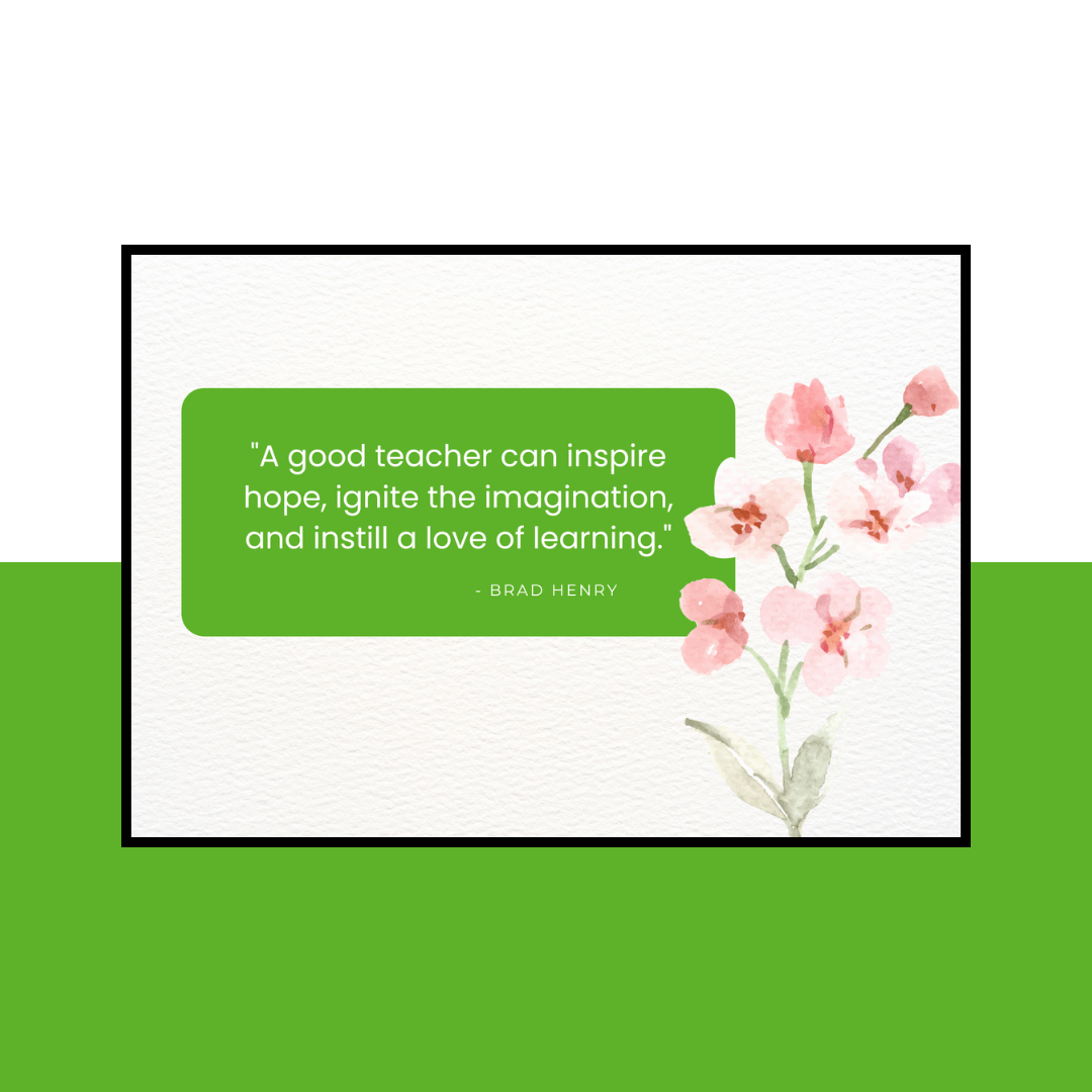 Thank You Note For Teacher Template