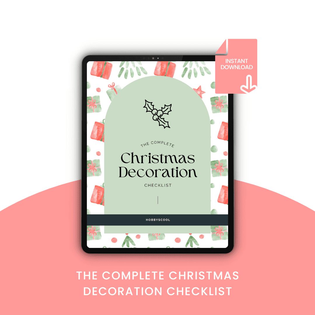 The Complete Christmas Decoration Checklist Tablet