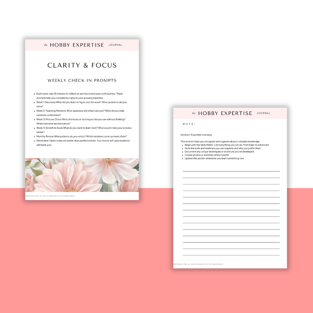The Hobby Expertise Journal Images