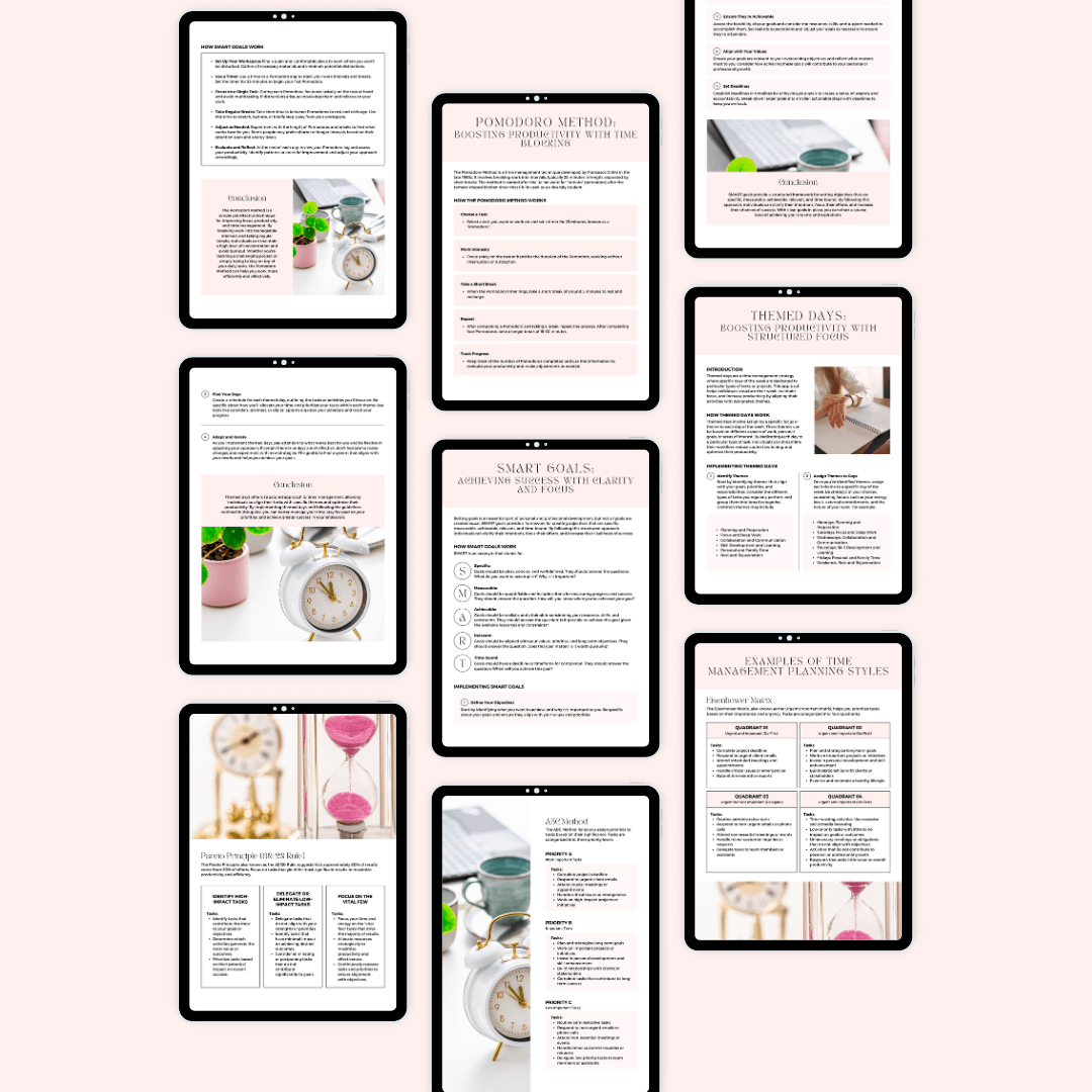Time Management Planner Images