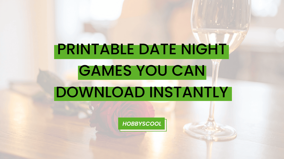 Printable Date Night Games You Can Download Instantly