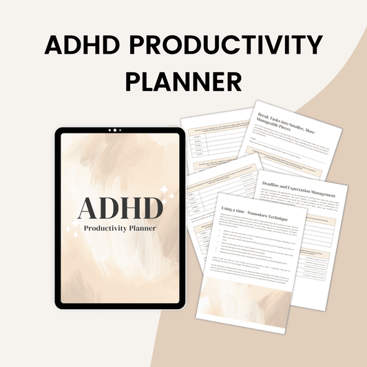 ADHD Productivity Planner HobbyScool