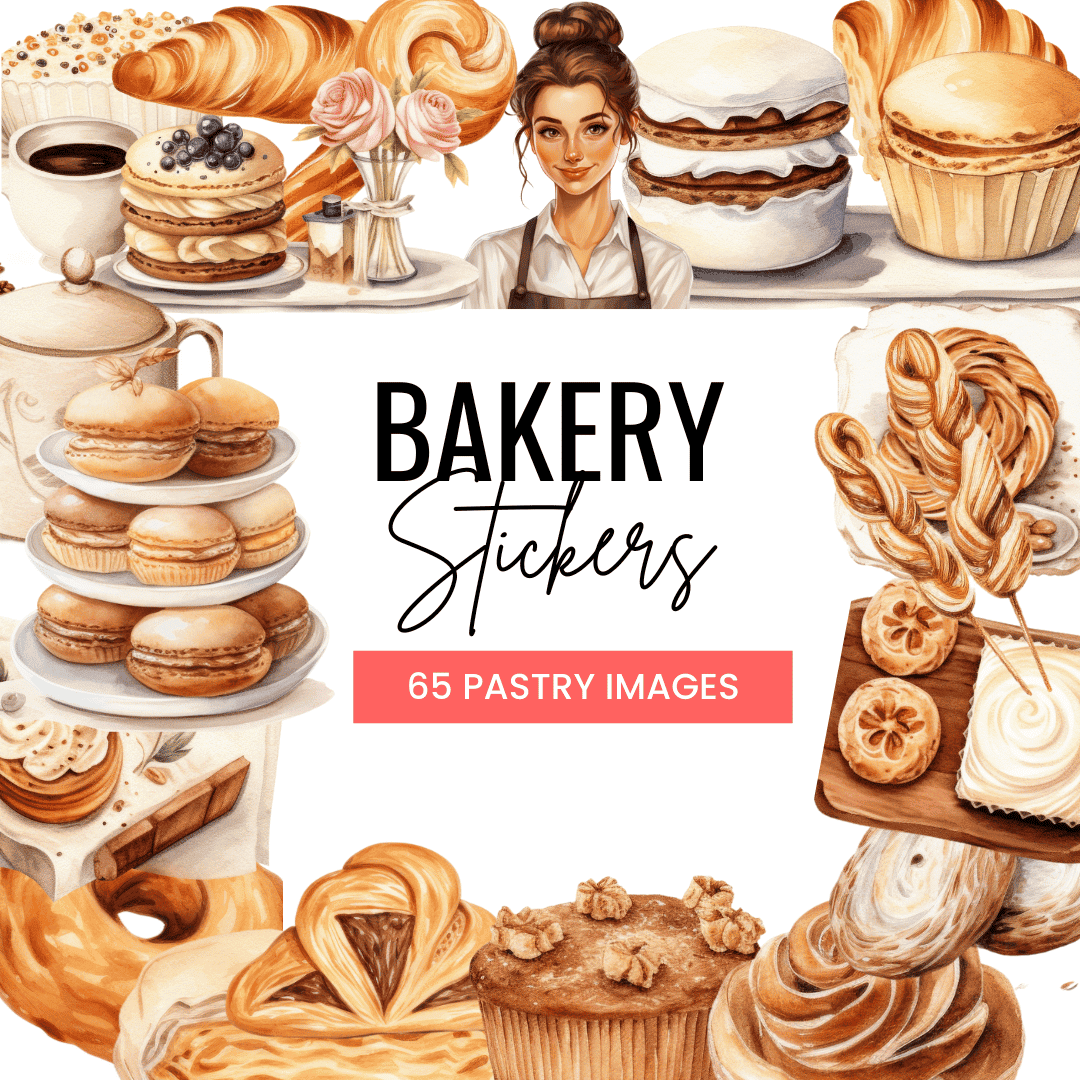 Bakery Sticker Bakery Stickers – HobbyScool