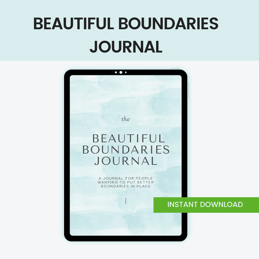 Beautiful Boundaries Journal HobbyScool