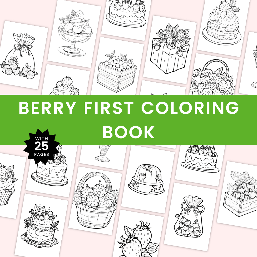 Berry First Coloring Book