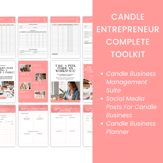 Candle Entrepreneur Complete Toolkit