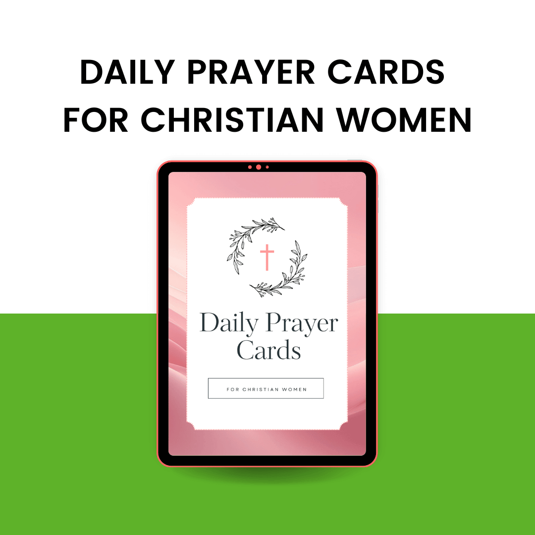Daily Prayer Cards for Christian Women