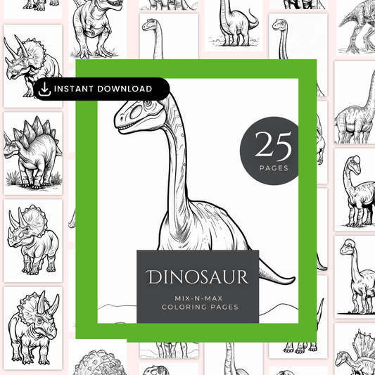 Dinosaur Coloring Book