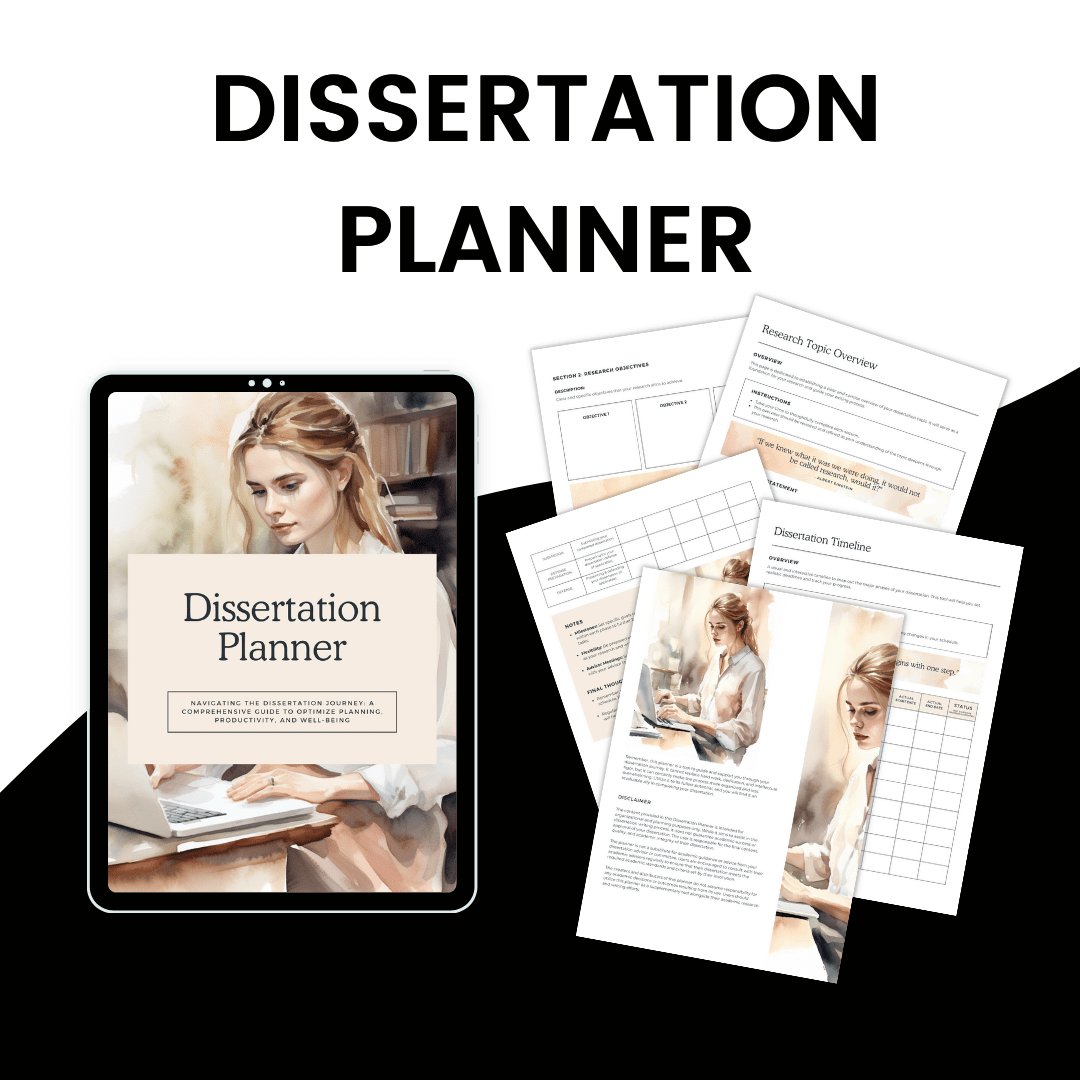 Dissertation Planner – HobbyScool