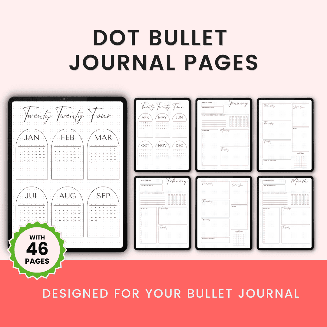 Dot Journal Pages – HobbyScool