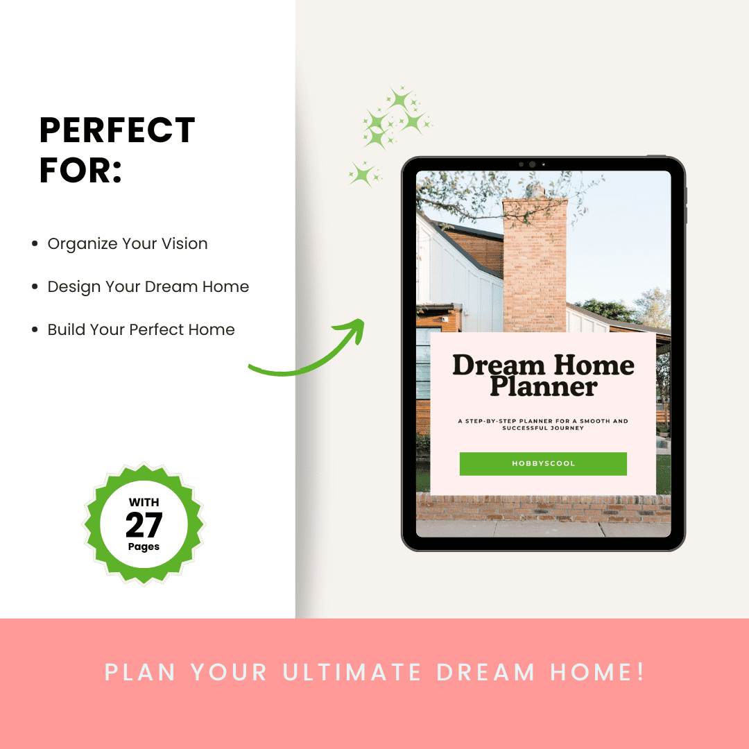 Dream Home Planner 27 Pages