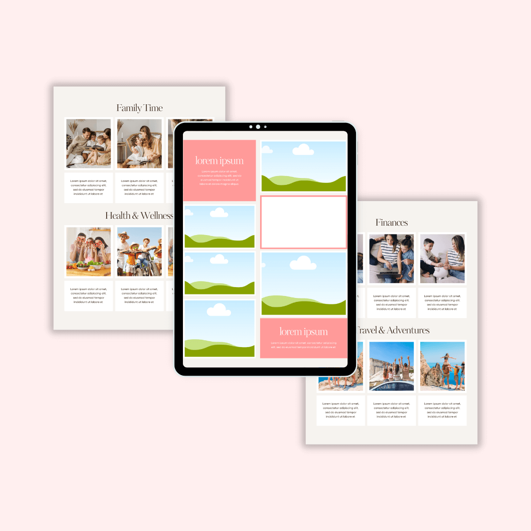Family Vision Board Kit Images