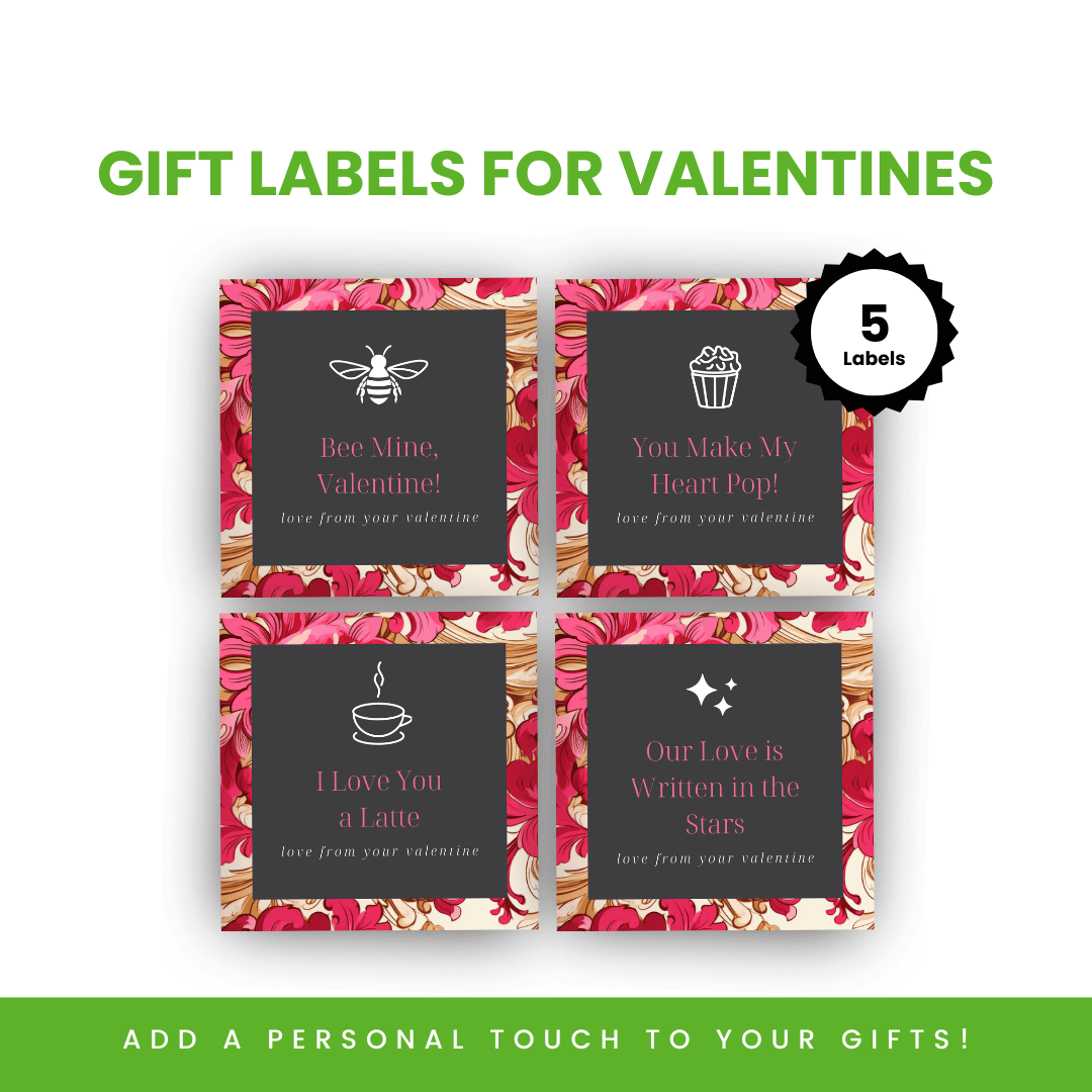 Gift Labels for Valentine's Day