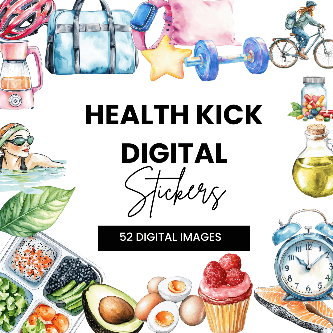 Helthy Stickers Health Kick Stickers – HobbyScool