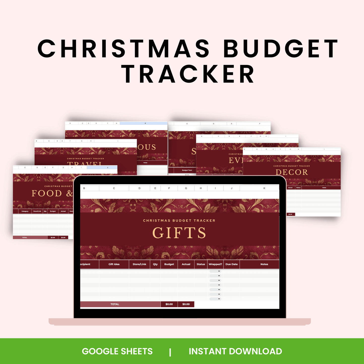 Christmas Budget Tracker