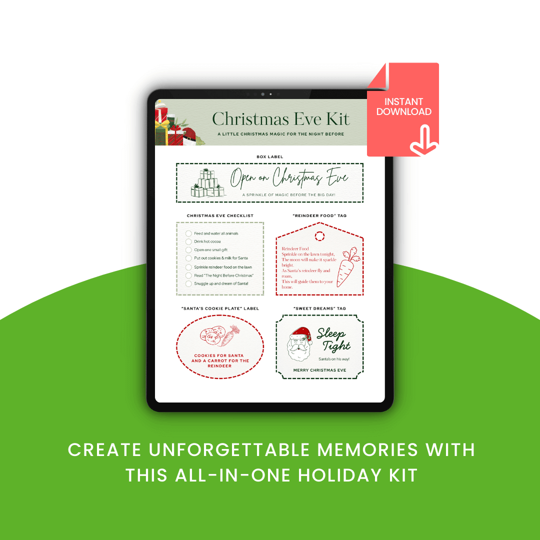 Christmas Eve Kit Mock up