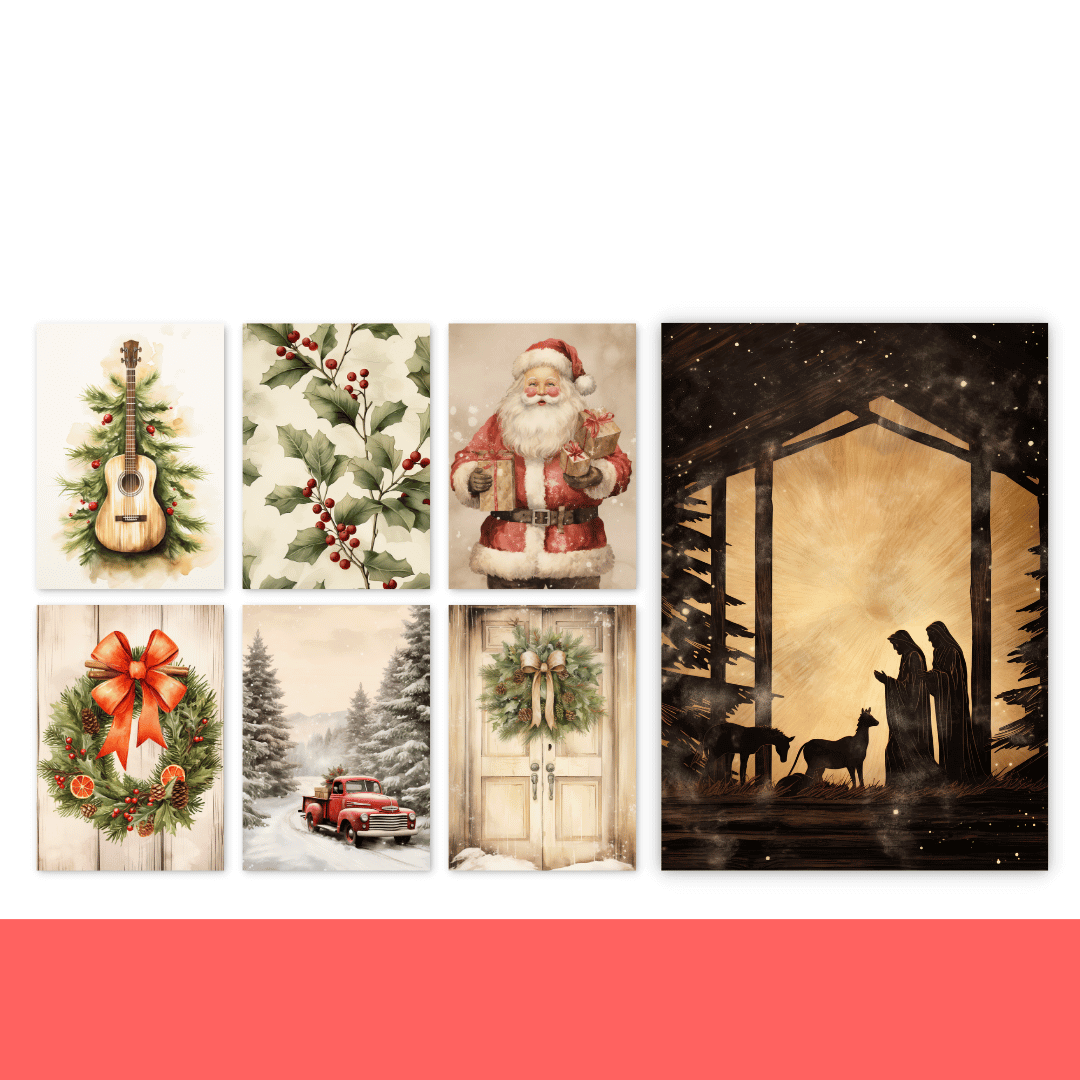 Christmas Wall Art Mock up 1
