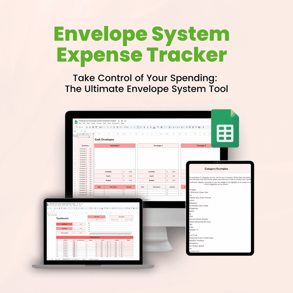 Envelope System Expense Tracker – HobbyScool
