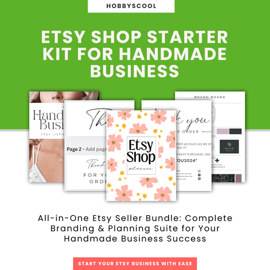 Etsy Shop Starter Kit for Handmade Business
