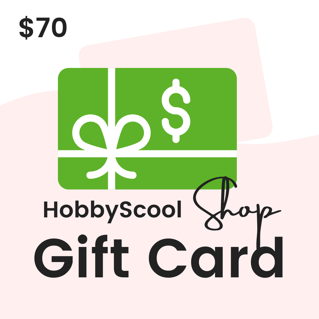 HobbyScool Gift Card Bonus