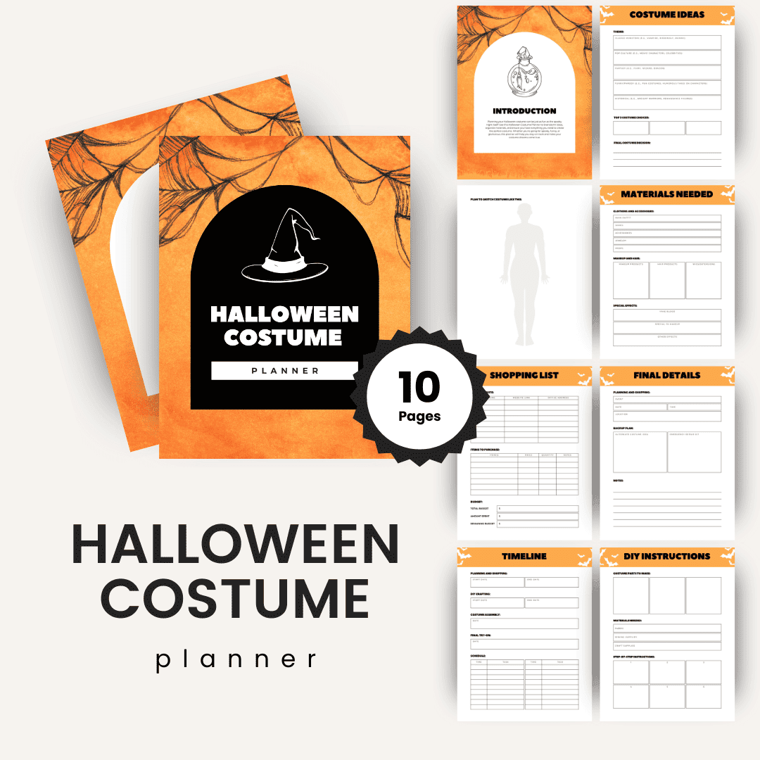 Halloween Costume Planner